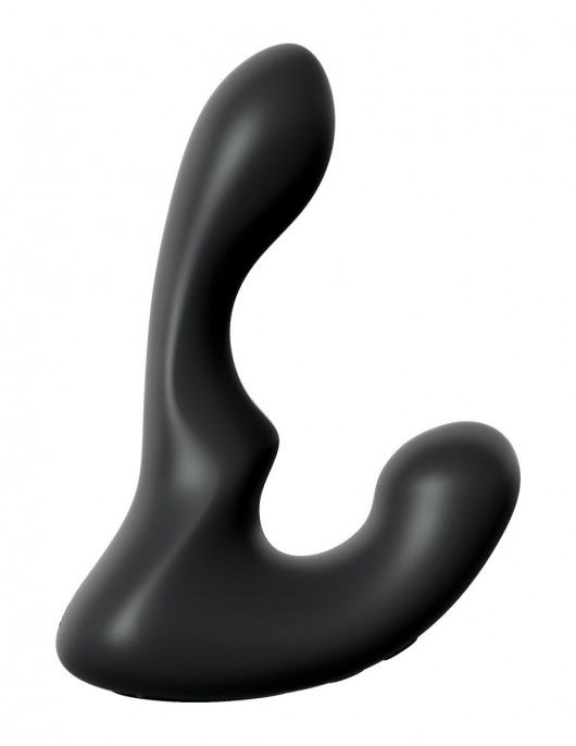 Черный анальный вибростимулятор P-Spot Milker - 14 см. - Pipedream - в Салавате купить с доставкой
