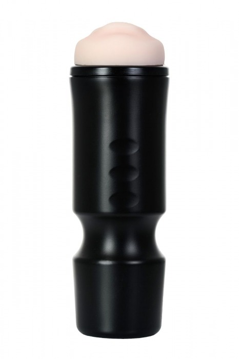 Мастурбатор-ротик A-Toys в черной колбе - A-toys - в Салавате купить с доставкой