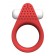 Красное эрекционное кольцо LIT-UP SILICONE STIMU RING 1 RED - Dream Toys - в Салавате купить с доставкой